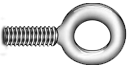 Forged machinery eye bolts