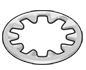 Metric internal tooth lock washers
