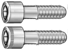 Metric socket head - knurled or smooth